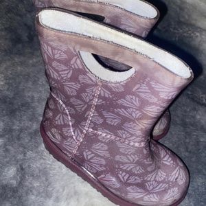 UGGS purple Rain boots Toddler
